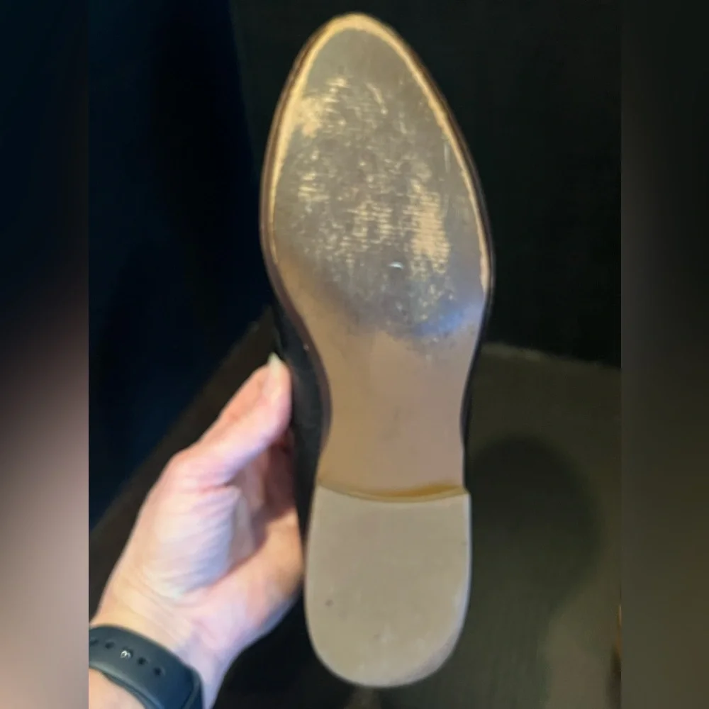 Women’s Madewell black leather loafers Size 7 - Picture 6 of 7